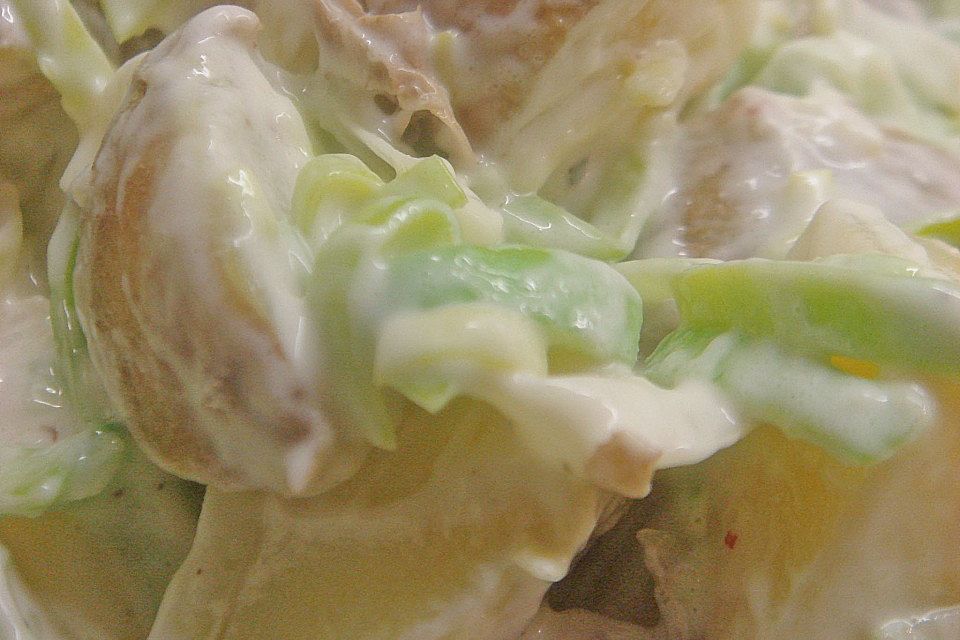 Pellkartoffelsalat ohne viel Schnickschnack Pellkartoffelsalat ohne viel Schnickschnack
