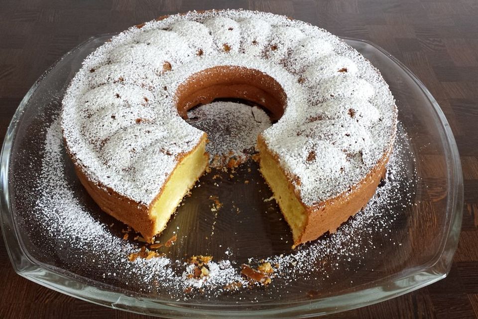 Ricotta - Vanille Kuchen