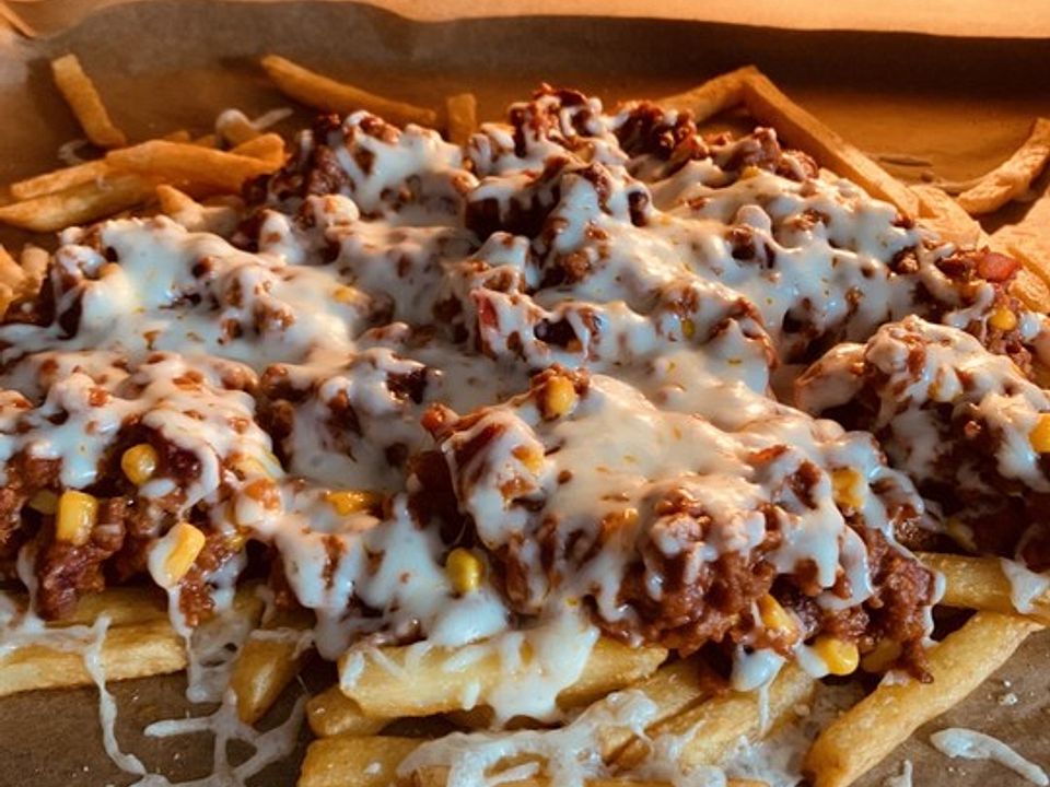 Chili Cheese Fries Perfekter Usa Style Von Weisssemaus Chefkoch