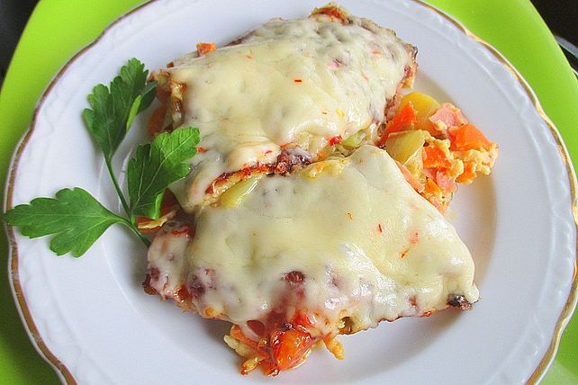 Herzhafter Gemüseauflauf mit Käse überbacken von DevilinPink| Chefkoch