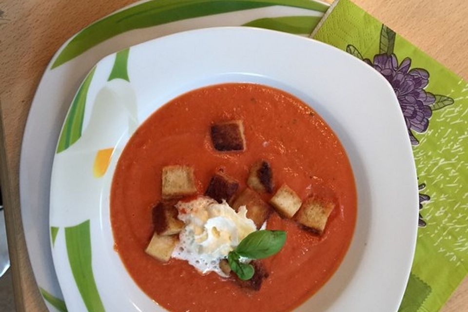 Tomatencremesuppe