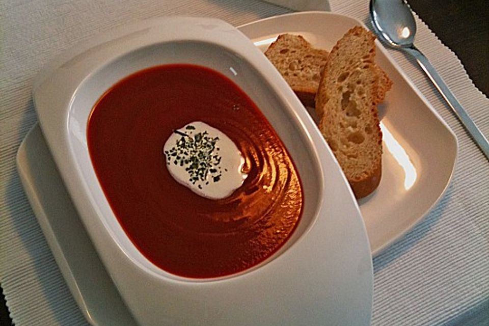 Tomatencremesuppe