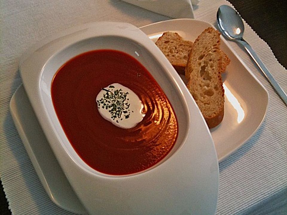 Tomatencremesuppe von dimoglou | Chefkoch