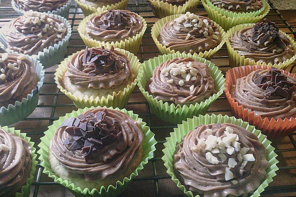 Banana Choc Cupcake