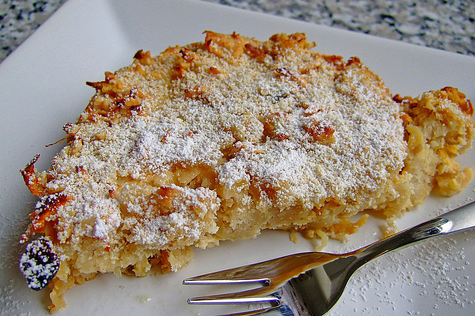 Scheiterhaufen (bayrischer Apfel-Brot-Auflauf)