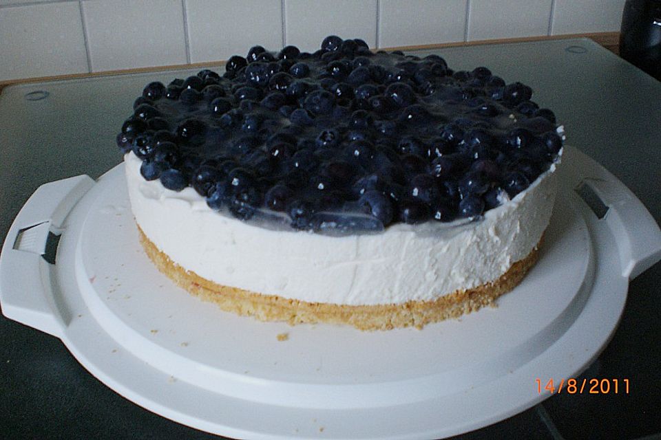 Joghurt-Heidelbeer-Torte