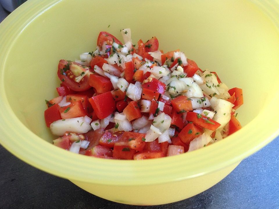 Tomaten-Paprikasalat von mary-jane24 | Chefkoch