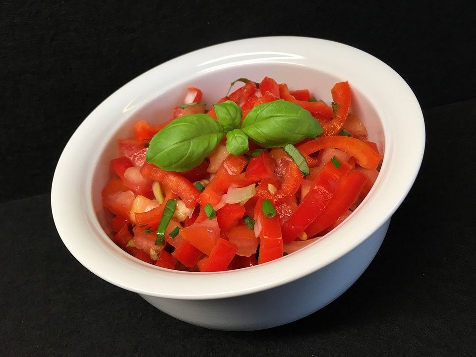 Tomaten-Paprikasalat von mary-jane24| Chefkoch