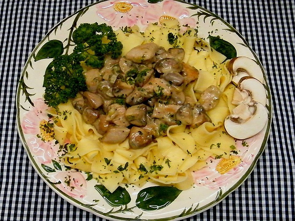 Putengulasch mit Champignons von lolo170584| Chefkoch