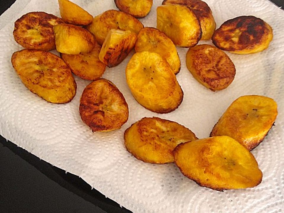 Don Diegos Plátanos maduros / Sweet Fried Plantains von roadside Chefkoch