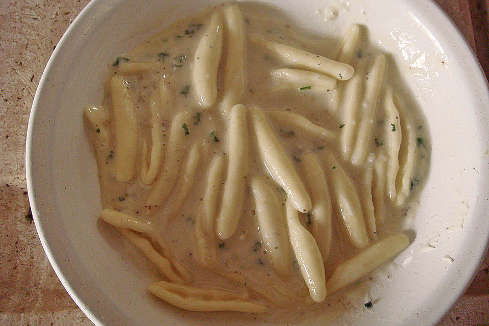 Gorgonzola-Spaghetti