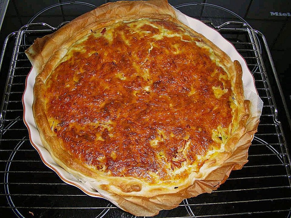 Speck-Zwiebel-Lauch-Käsekuchen von Tryumph800 | Chefkoch