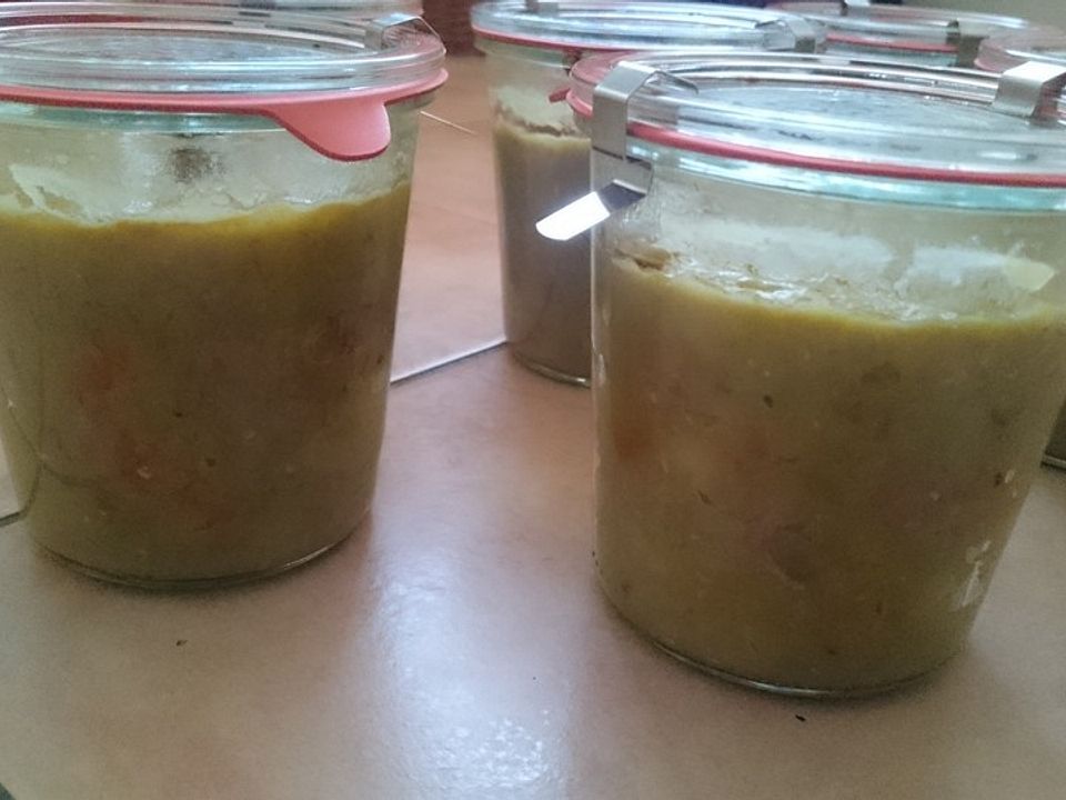 Erbsensuppe Mit Kasseler Und Wurstchen Zum Einkochen Chefkoch