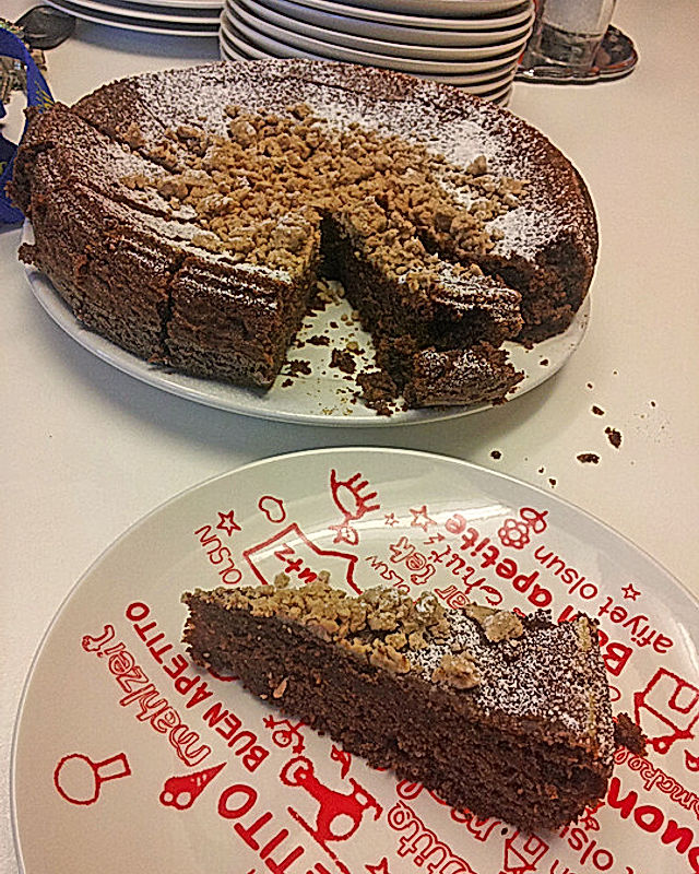 Maroni-Nougat-Kuchen