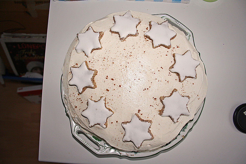 Zimtsterntorte