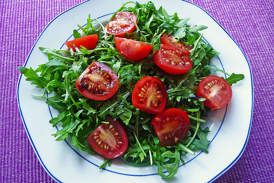 Tomaten-Rucolasalat