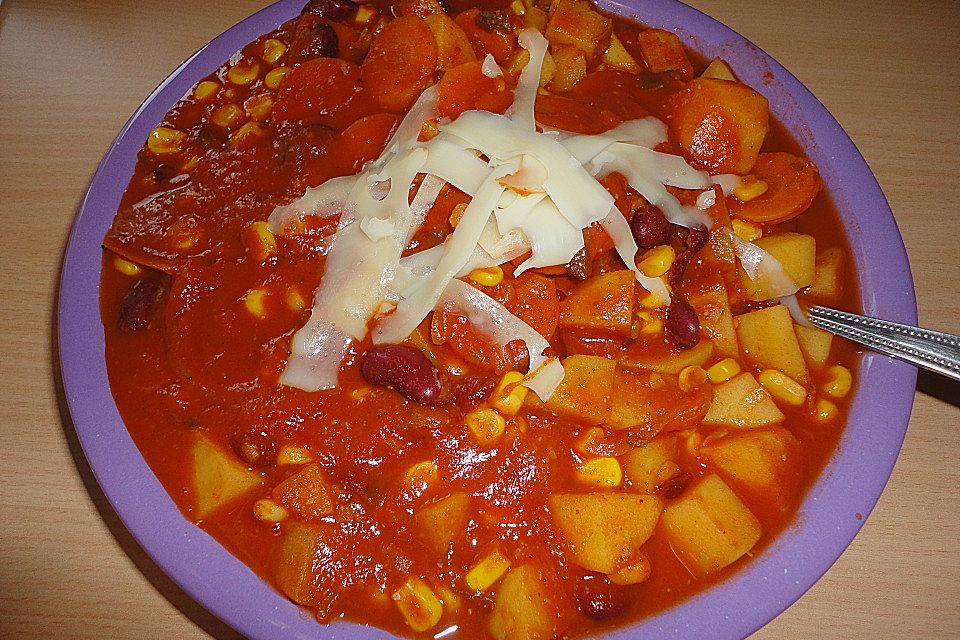 Kartoffel - Chili mexikanische Art