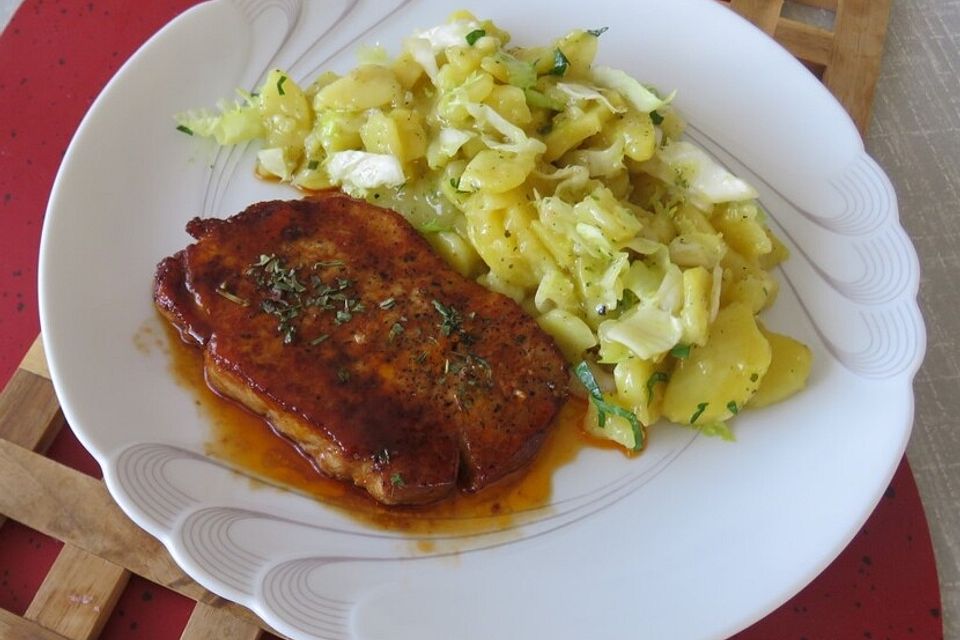 Marinade für Schweinesteaks