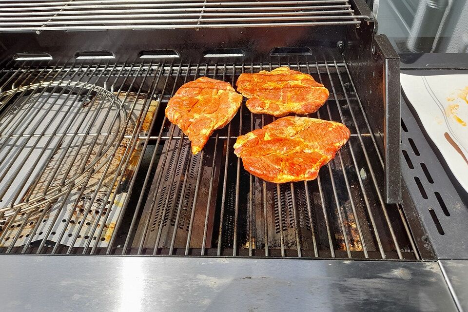 Marinade für Schweinesteaks