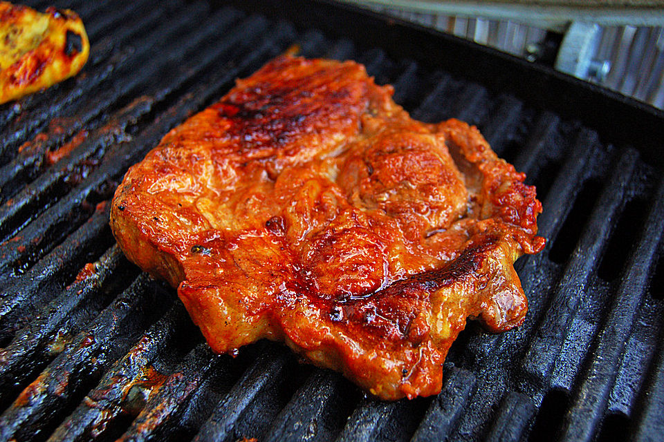 Marinade für Schweinesteaks