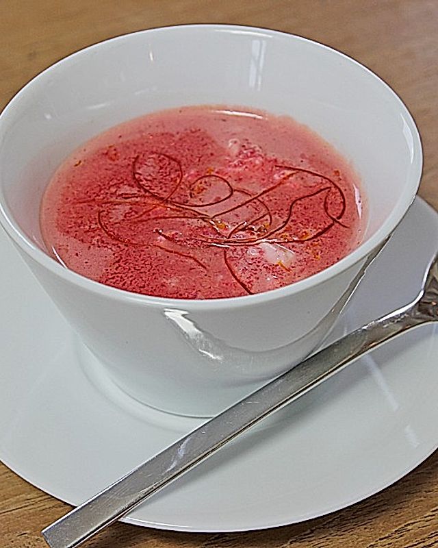 Rote Bete–Orangen-Suppe