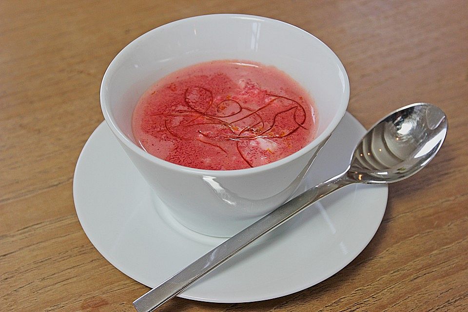 Rote Bete–Orangen-Suppe