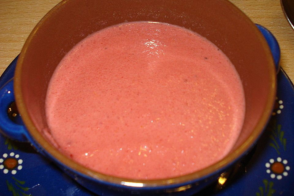 Rote Bete–Orangen-Suppe