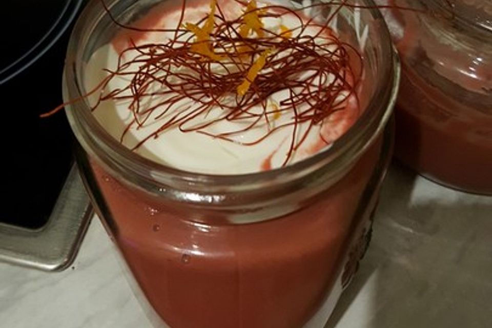 Rote Bete–Orangen-Suppe