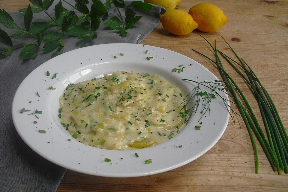 Kartoffeln in Kräutersauce