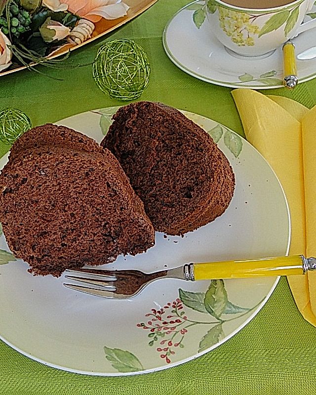 Schokoladenkuchen ohne Fett