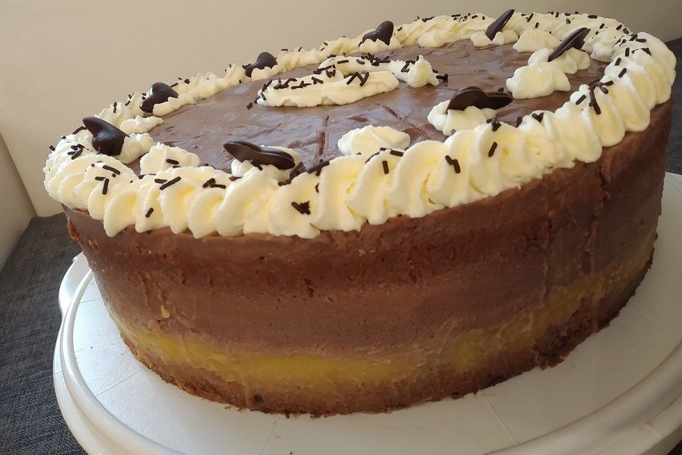 Orangen-Schokoladen Torte