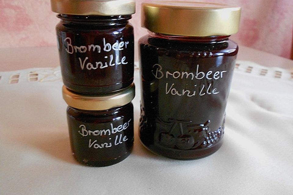 Brombeer-Vanille Konfitüre