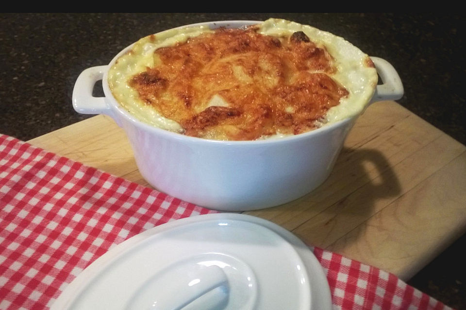 Kartoffel - Birnen - Gratin