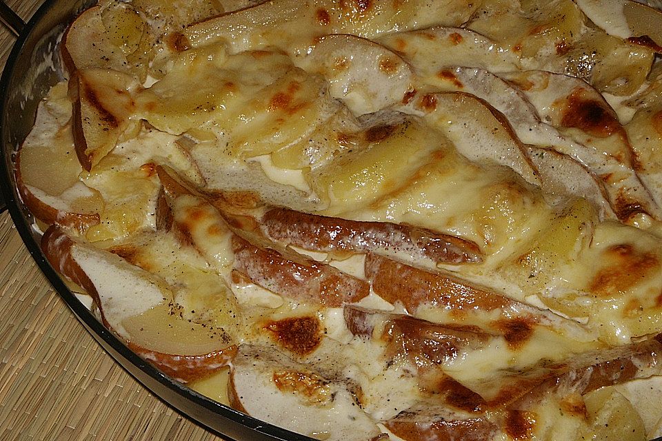 Kartoffel - Birnen - Gratin