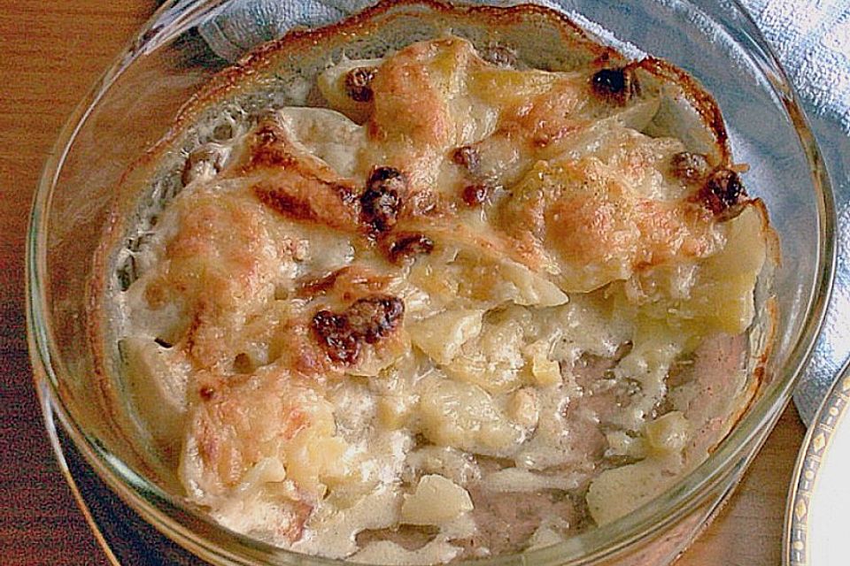 Kartoffel - Birnen - Gratin