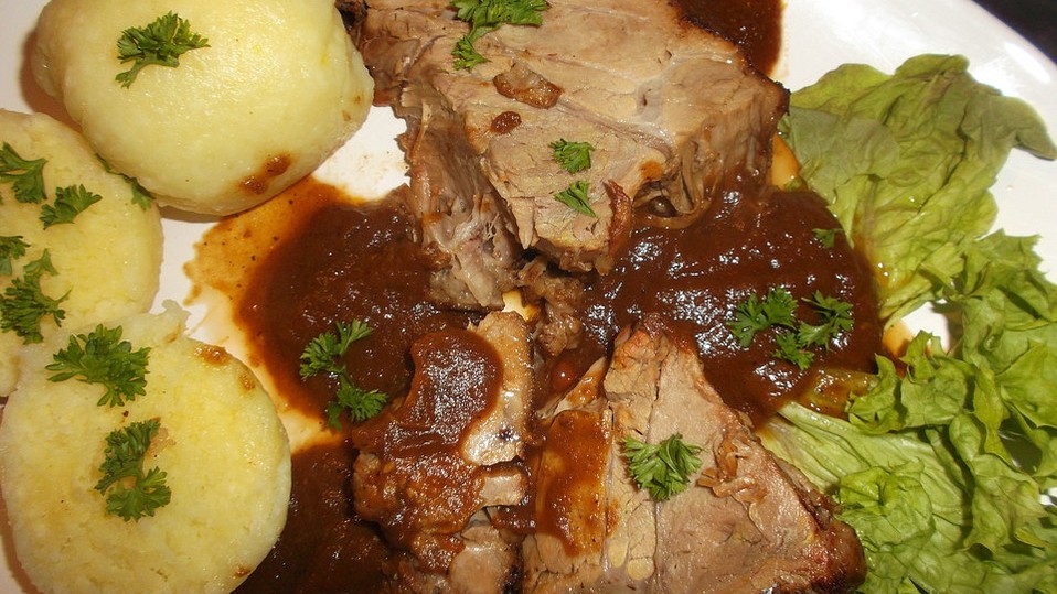 Geschmorter Schweinebraten von JackyKocht