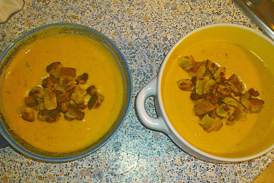 Gourmet Kürbissuppe