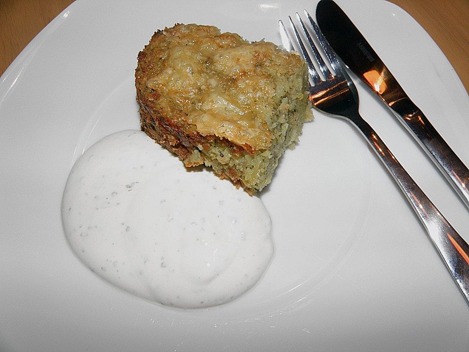 Reibekuchen-Kuchen mit Schmand-Bärlauch Sauce a la Mäusle von ...