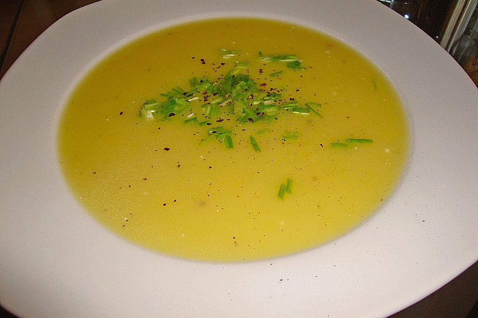 Kartoffel - Lauchcremesuppe