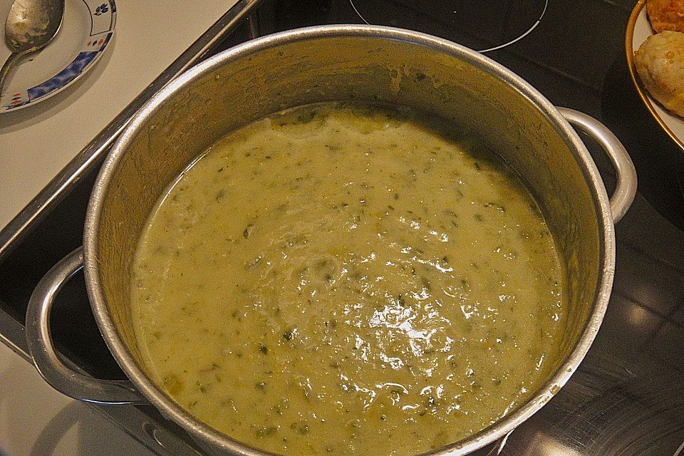 Kartoffel - Lauchcremesuppe