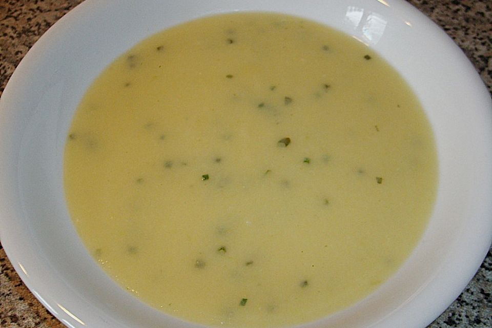 Kartoffel - Lauchcremesuppe