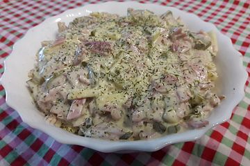 DDR Wurst-Käse-Salat