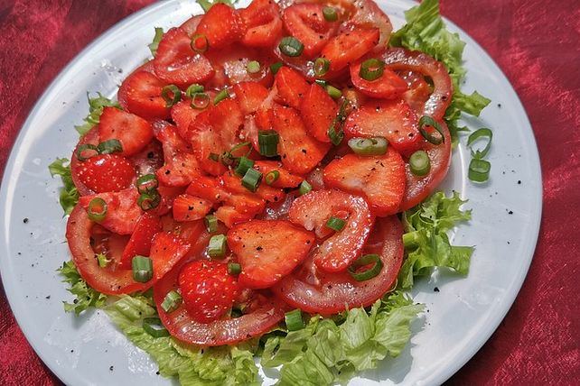 Erdbeer-Tomaten-Salat von Utee| Chefkoch