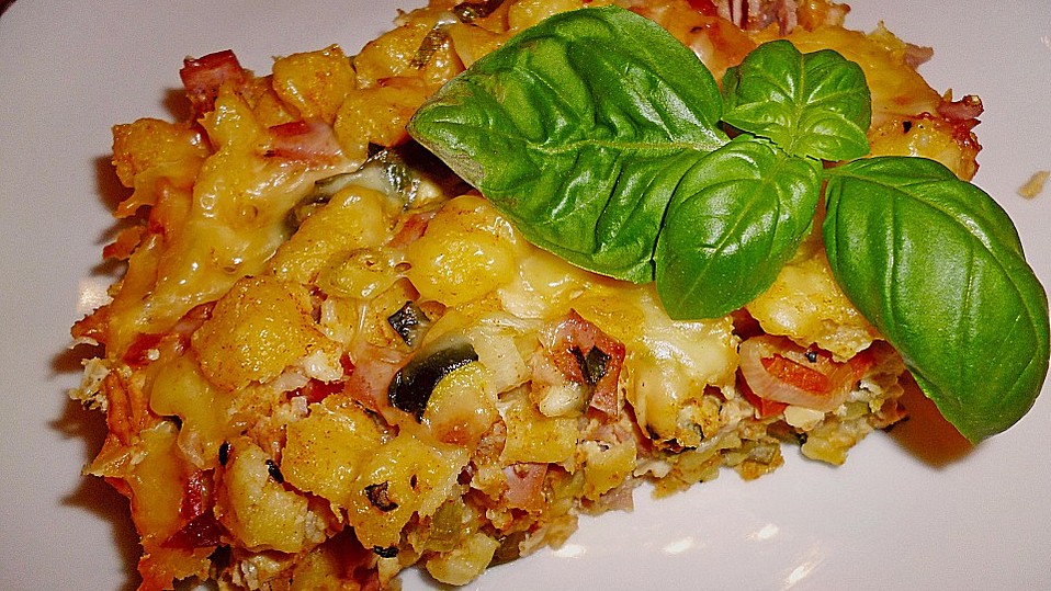 Spätzleauflauf mit Kasseler und Paprika von Birgit1980