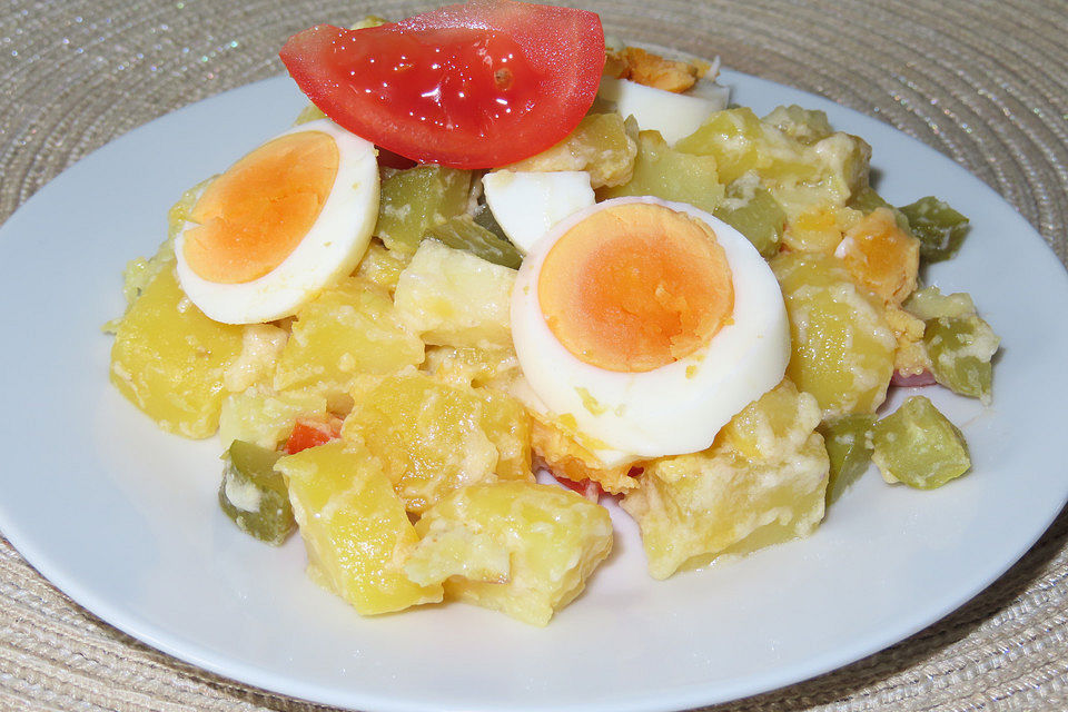 Leichter Kartoffelsalat