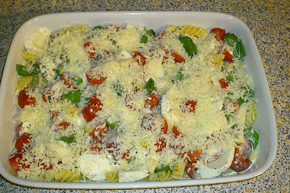 Pasta-Gratin Capreser Art