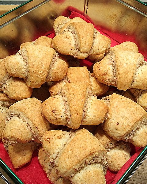 Nusshörnchen Rezepte | Chefkoch