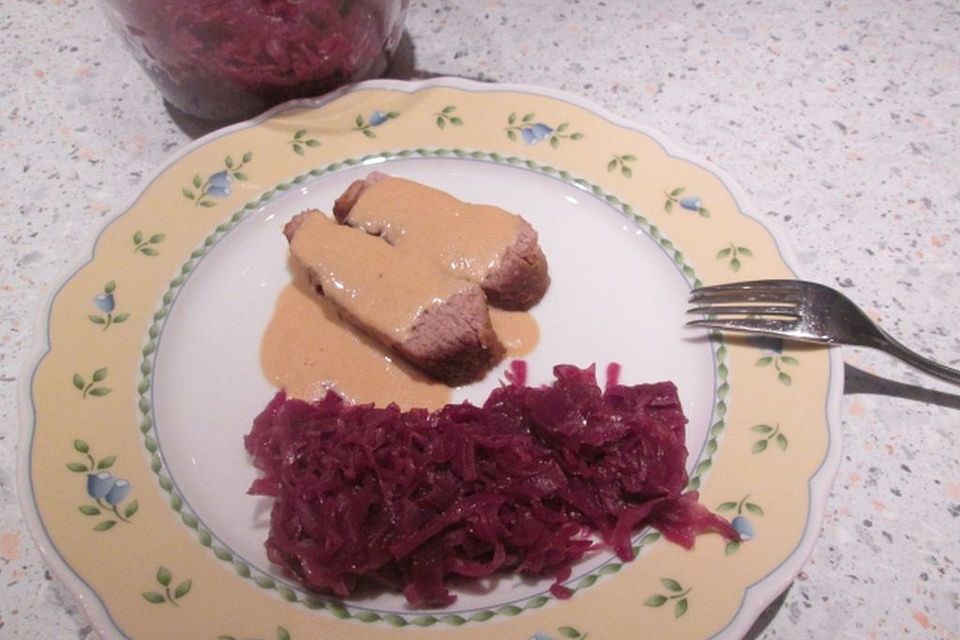 Schweinefilet mariniert