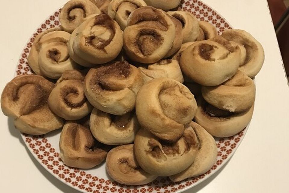 Vegane schwedische Zimtschnecken