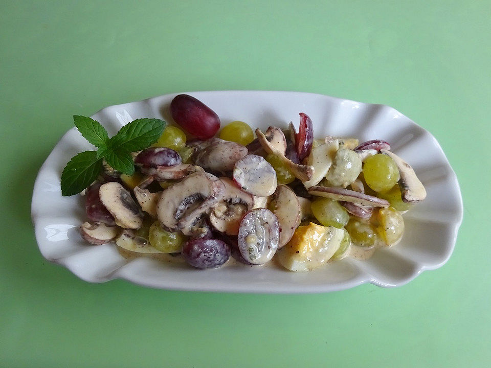 Champignonsalat mit Früchten von brigitte1612| Chefkoch